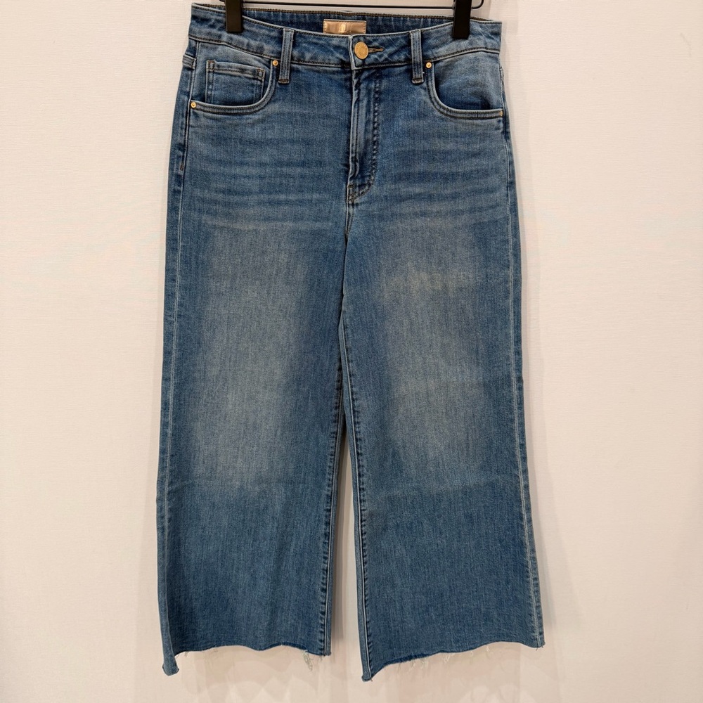 Kut from the Kloth Medium Wash Wide Leg Jeans